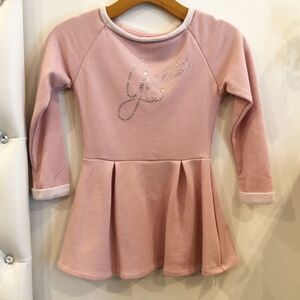 Blush rhinestone guess dress